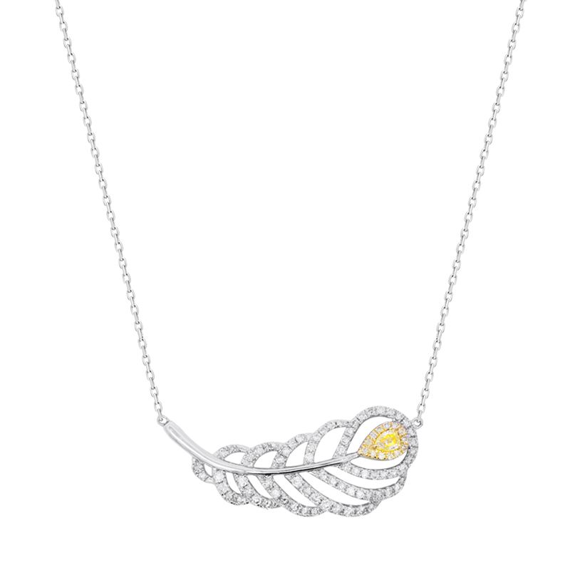 Shikoba Fancy Diamond Necklace